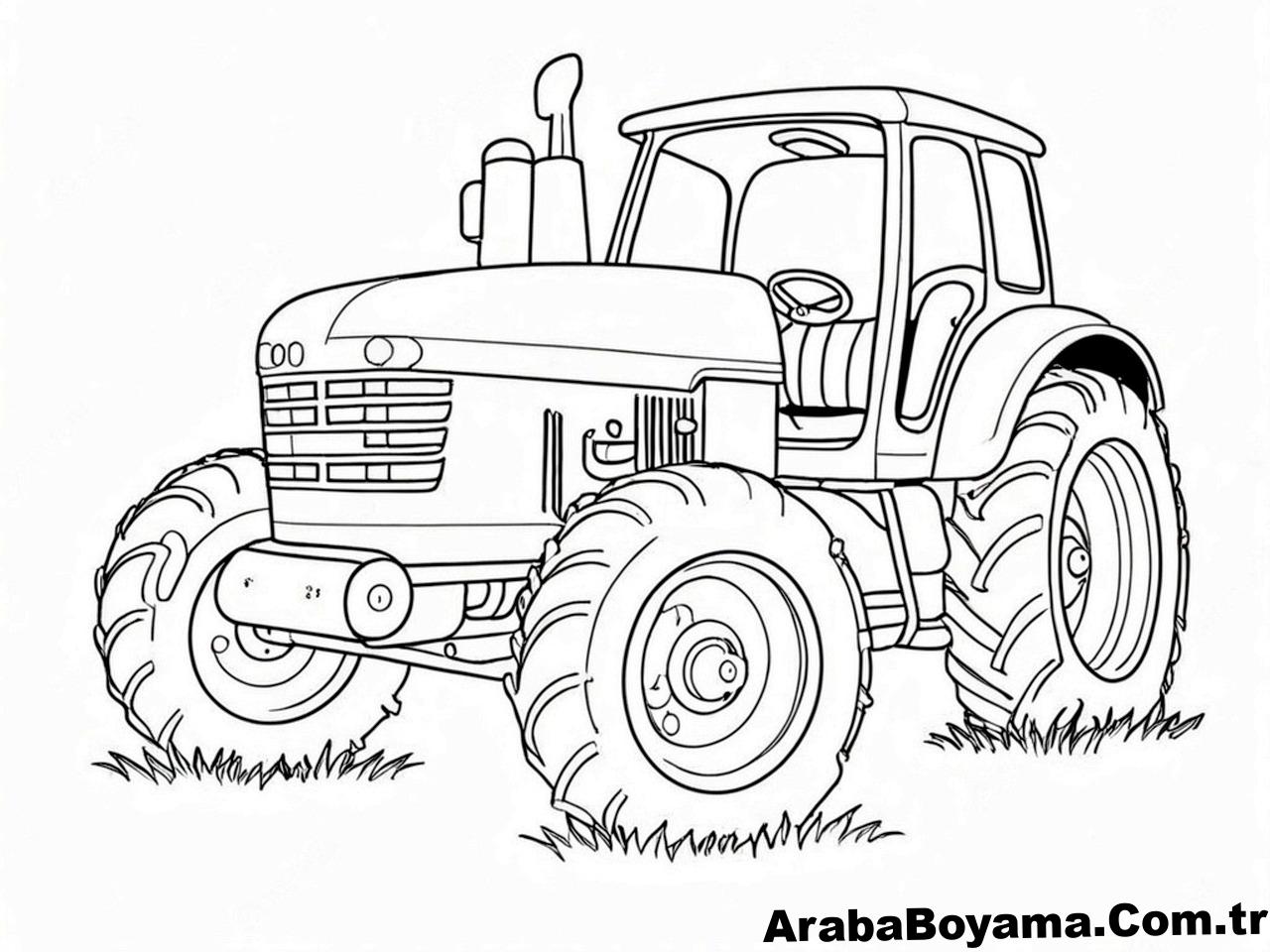 Buyuk Traktor Boyama