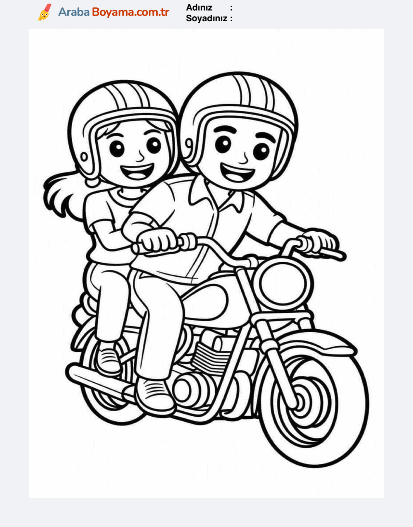 Arkadaşlarla Motor Boyama