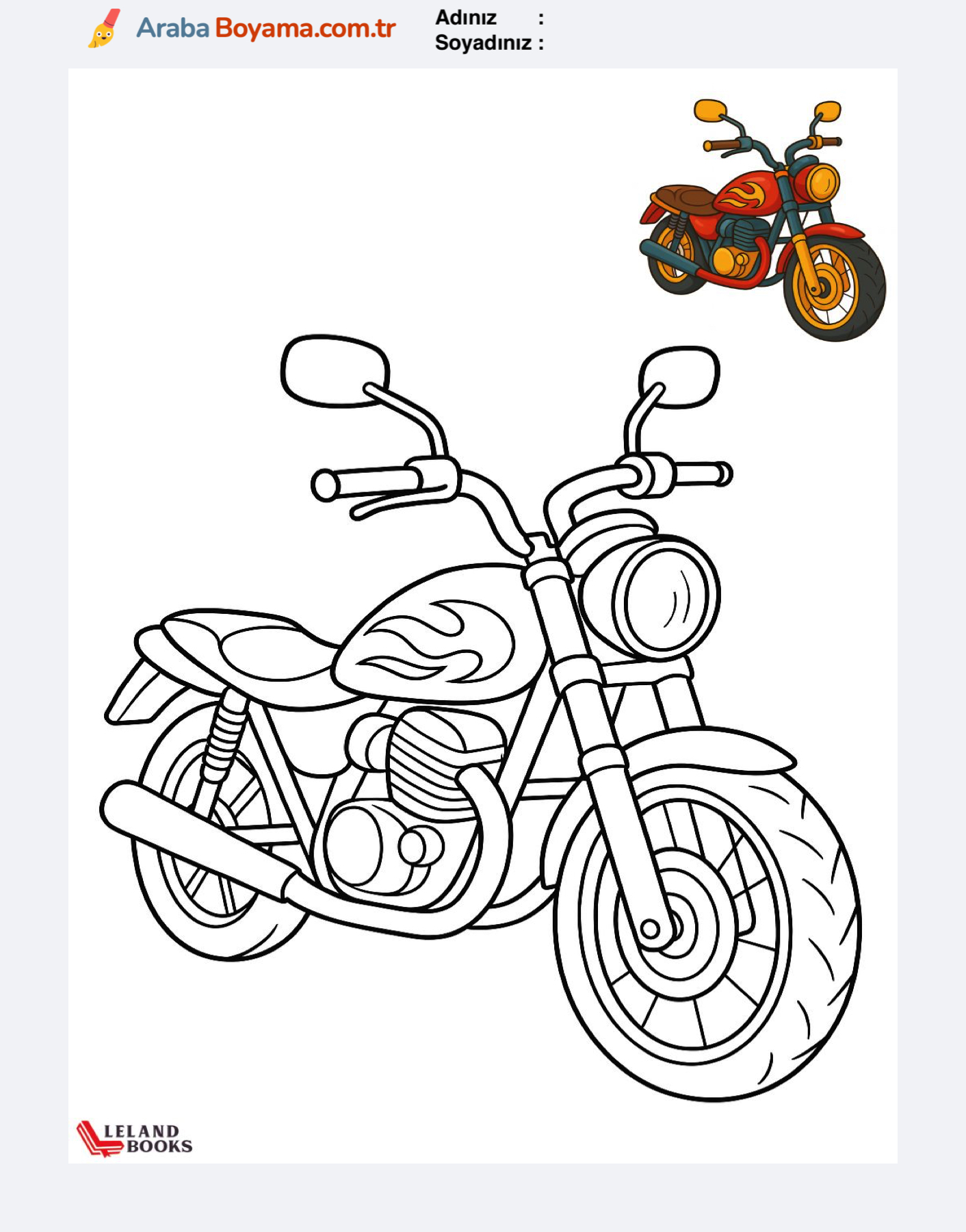 Şehir Motoru Boyama