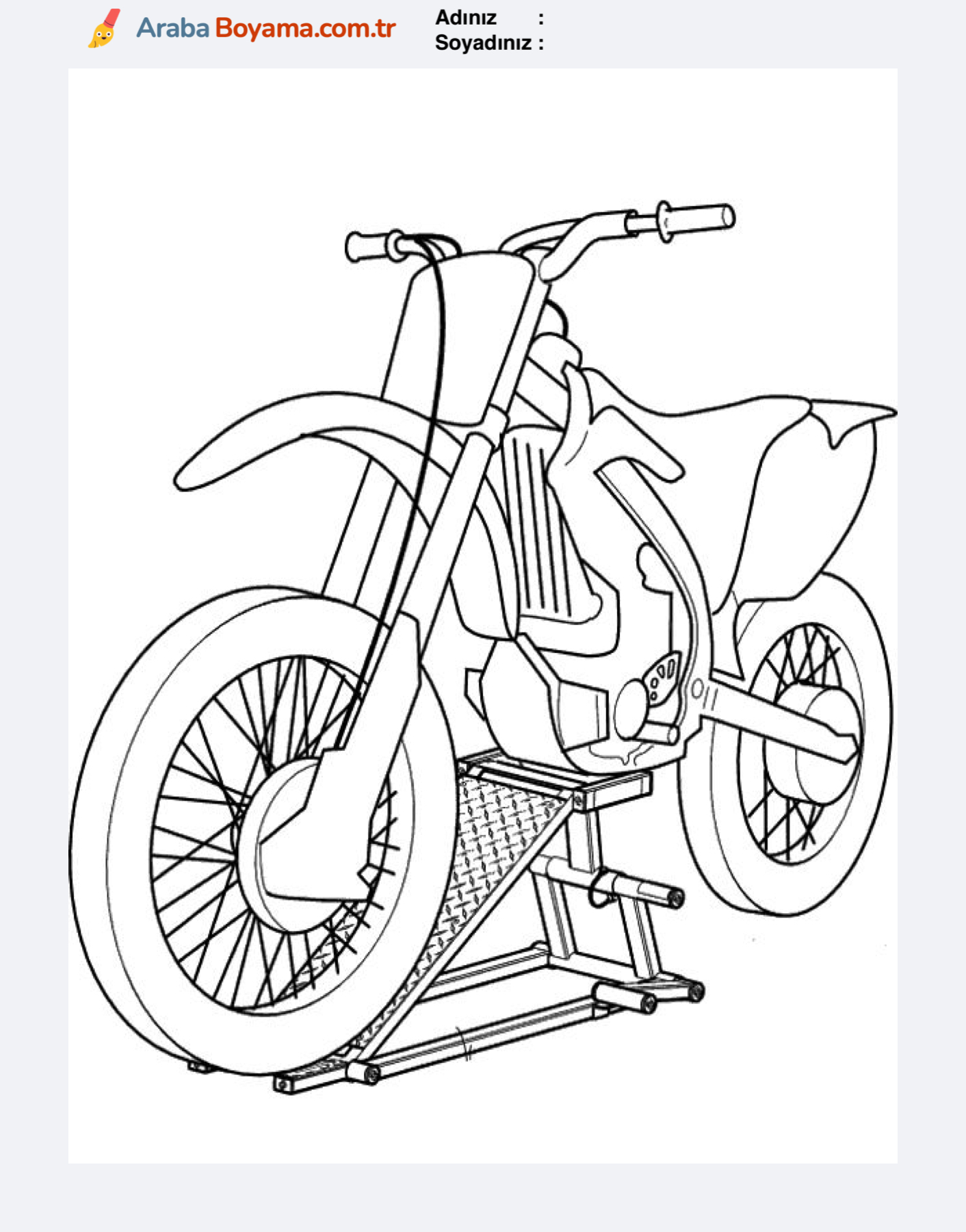 Tamir Bekleyen Motor Boyama