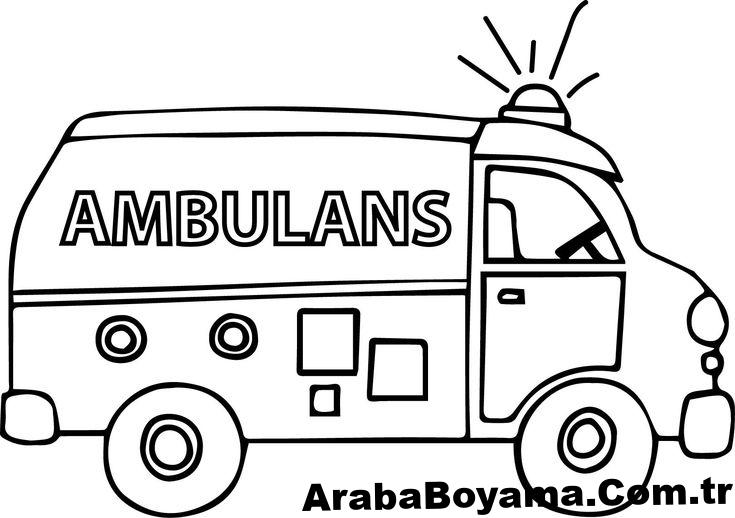Yerli Ambulans Boyama